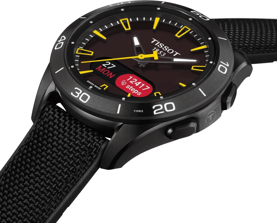Tissot,Touch 43x43.75mm,43x43.75mm,Titanium,Ceramic,Black,Quartz,Chronograph,Perpetual Calendar,World Time,Solar Charging,Sapphire,Crystal Glass,Round,T153,T153.420.47.051.06