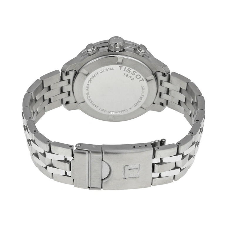 Tissot,PRC 200 41mm,41mm,Stainless Steel,White,Quartz,Chronograph,Day,T055,T055.417.11.018.00