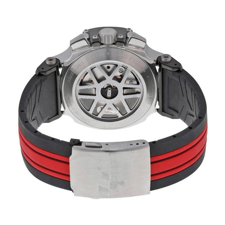 Tissot,T-Race 50.26mm,50.26mm,Stainless Steel,Grey,Automatic,Chronograph,Day,T048,T048.427.27.061.00