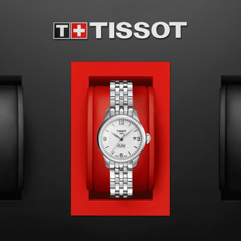 Tissot,Le Locle 25.30mm,25.30mm,Stainless Steel,Silver,Automatic,Date,38hours,T41,T41.1.183.34