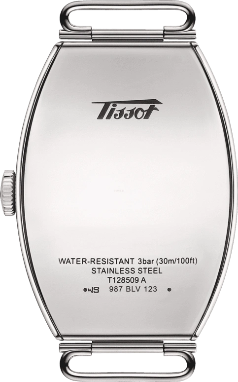 Tissot,Heritage 31.10mm,31.10mm,Stainless Steel,Black,Quartz,26280hours,Sapphire,T128,T128.509.16.052.00