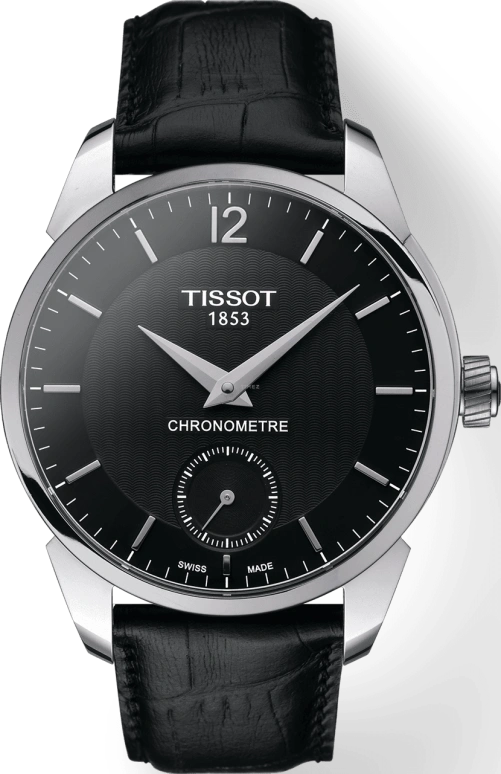 Tissot,T-Classic 43mm,43mm,Stainless Steel,Black,Sapphire,Open,T070,T070.406.16.057.00