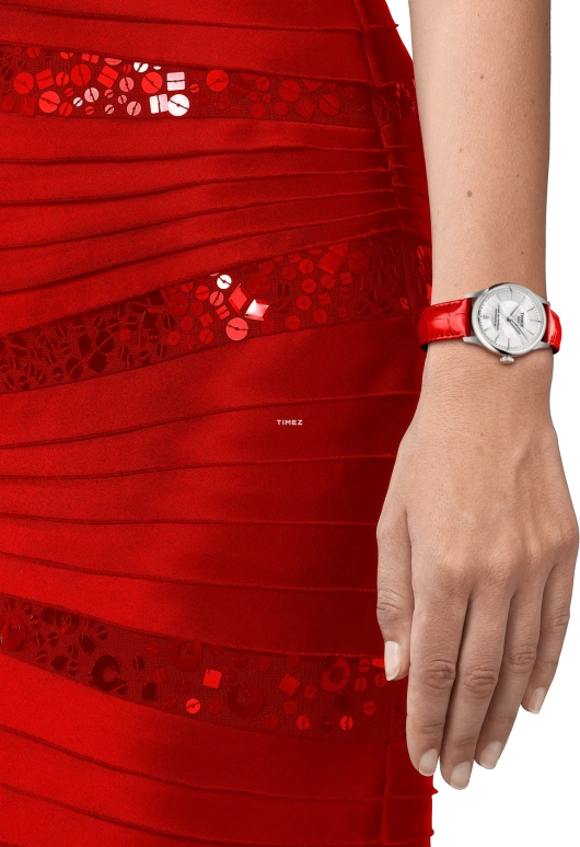 Tissot,Chemin Des Tourelles 34mm,34mm,Stainless Steel,White,Automatic,Day,In-house Caliber,T139,T139.207.16.111.00