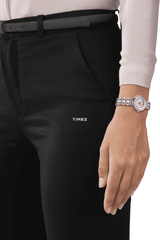 Tissot,Bellissima 26mm,26mm,Stainless Steel,White,Silver,Quartz,Day,26280hours,T126,T126.010.11.013.00