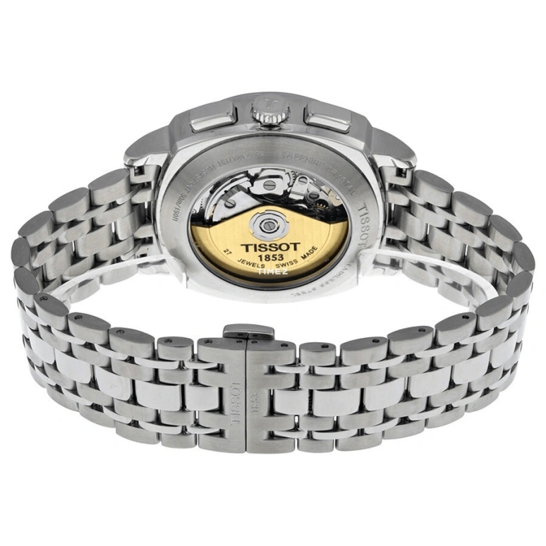 Tissot,T-Lord 42.20mm,42.20mm,Stainless Steel,White,Automatic,Chronograph,Day,T059,T059.527.11.031.00