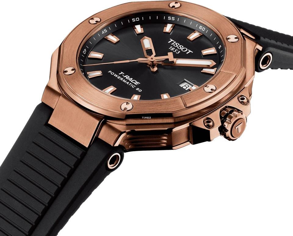 Tissot,T-Race 41mm,41mm,Stainless Steel,Black,Automatic,Day,80hours,T141,T141.807.37.051.00