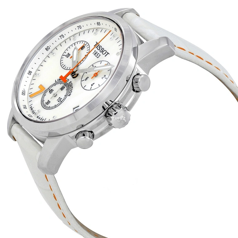 Tissot,PRC 200 39.80mm,39.80mm,Stainless Steel,Silver White,Quartz,Chronograph,Day,T014,T014.417.16.116.00