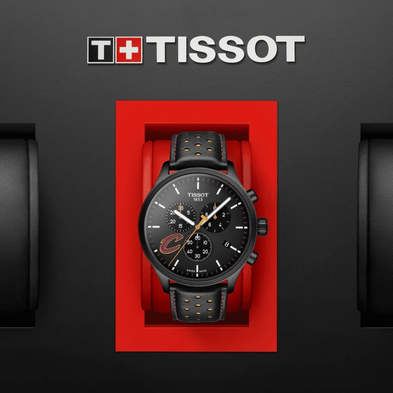 Tissot,XL 45mm,45mm,Stainless Steel,Black,Quartz,Chronograph,Date,Rattrapante,T116,T116.617.36.051.01