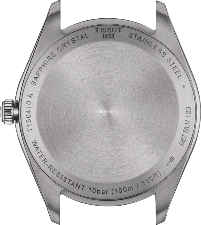 Tissot,PR 100 40mm,40mm,Stainless Steel,Green,Quartz,Day,Sapphire,Crystal Glass,T150,T150.410.11.091.00