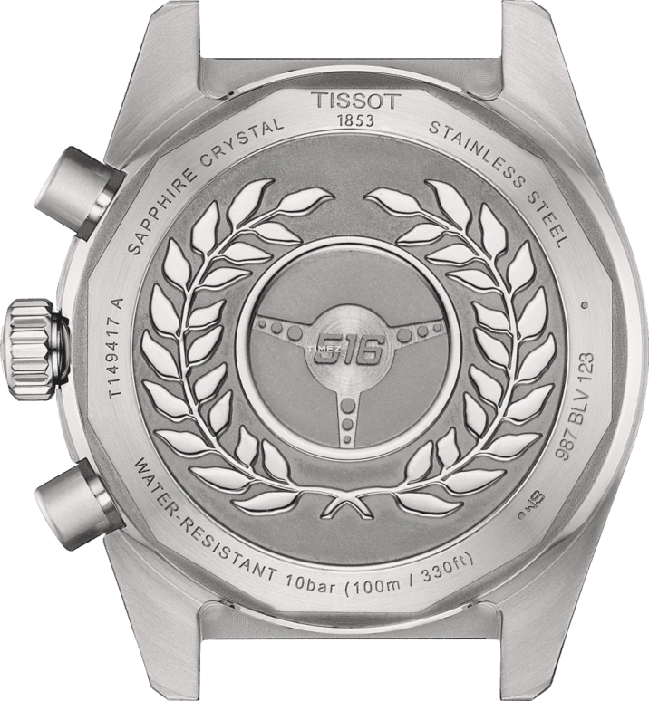 Tissot,PRS 516 40mm,40mm,Stainless Steel,Blue,Quartz,Chronograph,Sapphire,Crystal Glass,T149,T149.417.11.041.00
