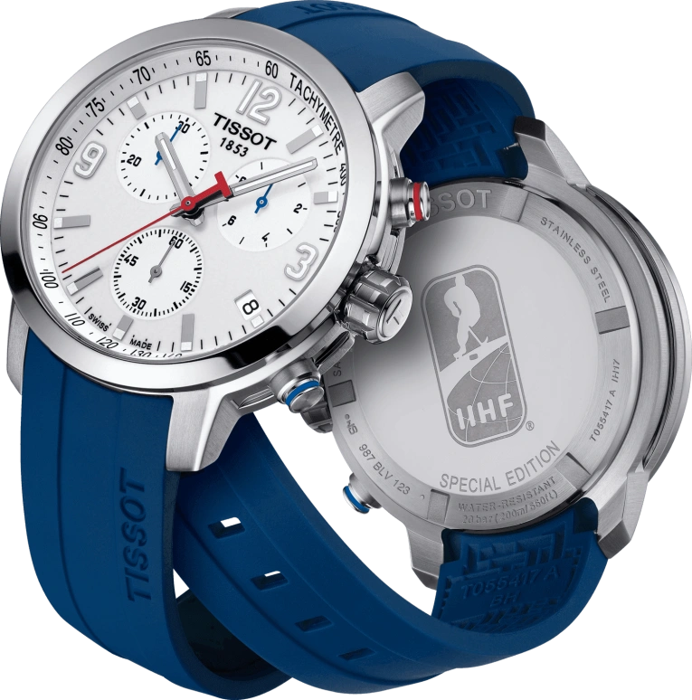 Tissot,T-Sport 41mm,41mm,Stainless Steel,White,Quartz,26280hours,Sapphire,Crystal Glass,T055,T055.417.17.017.02