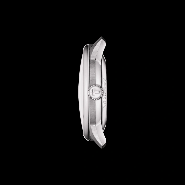 Tissot,Chemin Des Tourelles 39mm,39mm,Stainless Steel,Grey,Cream,Automatic,80hours,Sapphire,Glass,T139,T139.836.16.261.00
