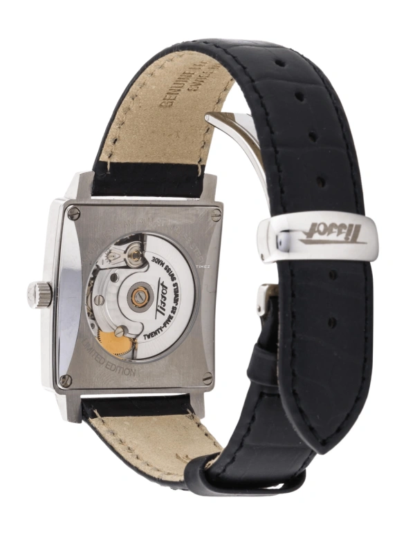 Tissot,Heritage 32mm,32mm,Stainless Steel,Black,Automatic,42hours,Square,T66,T66.1.524.62