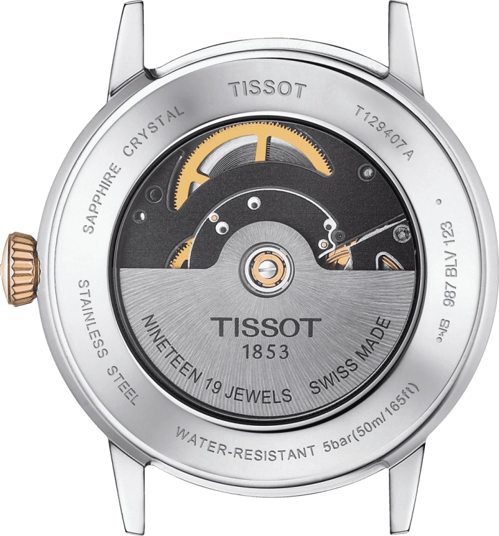 Tissot,Dream 42mm,42mm,Stainless Steel,Silver,Automatic,Day,72hours,T129,T129.407.22.031.00
