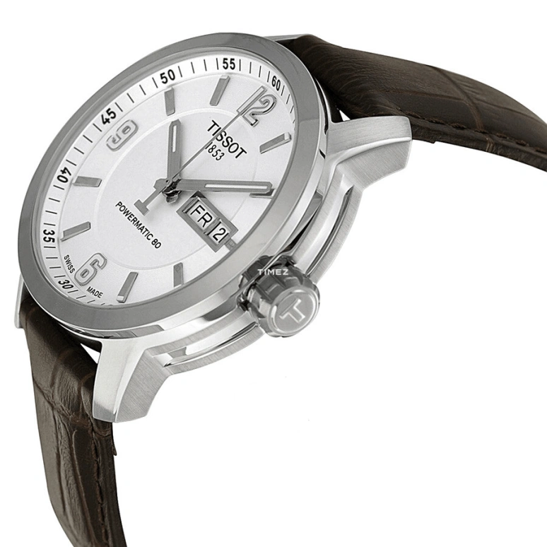 Tissot,PRC 200 39mm,39mm,Stainless Steel,White,Automatic,Date,Day,T055,T055.430.16.017.00