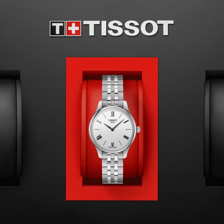 Tissot,Tradition 31mm,31mm,Stainless Steel,Silver,Quartz,26280hours,Sapphire,T063,T063.209.11.038.00