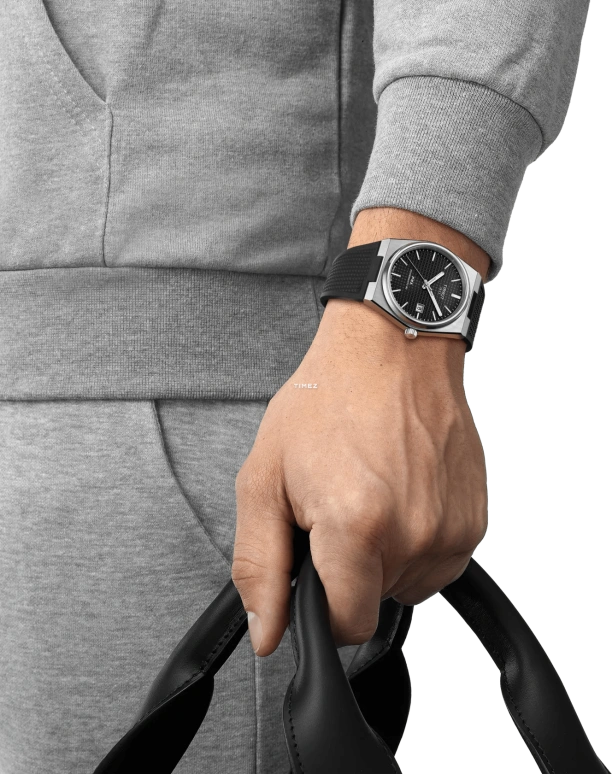 Tissot,PRX 39.50mm,39.50mm,Stainless Steel,Black,Automatic,Day,In-house Caliber,T137,T137.407.17.051.00