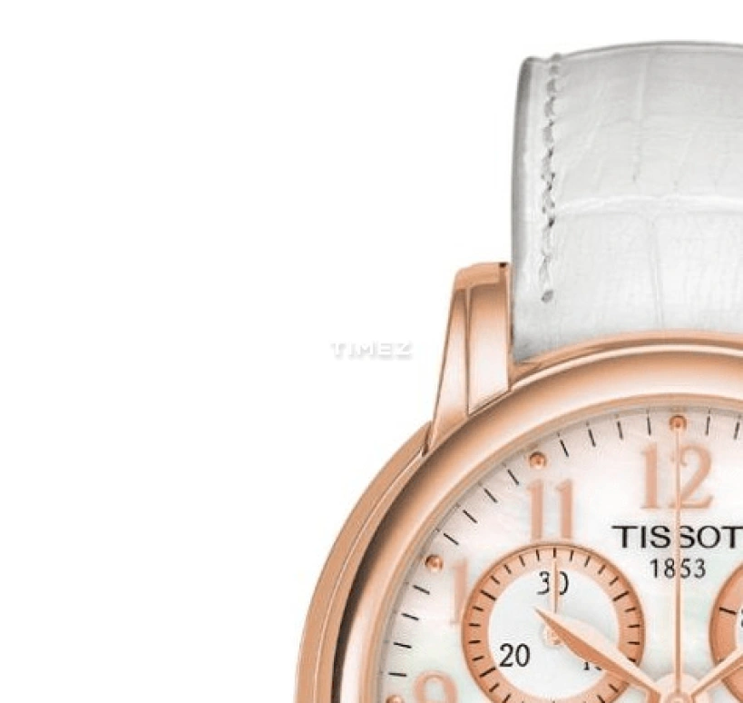 Tissot,T-Gold 35mm,35mm,Rose Gold,White,Quartz,26280hours,Sapphire,Crystal Glass,T906,T906.217.76.112.00