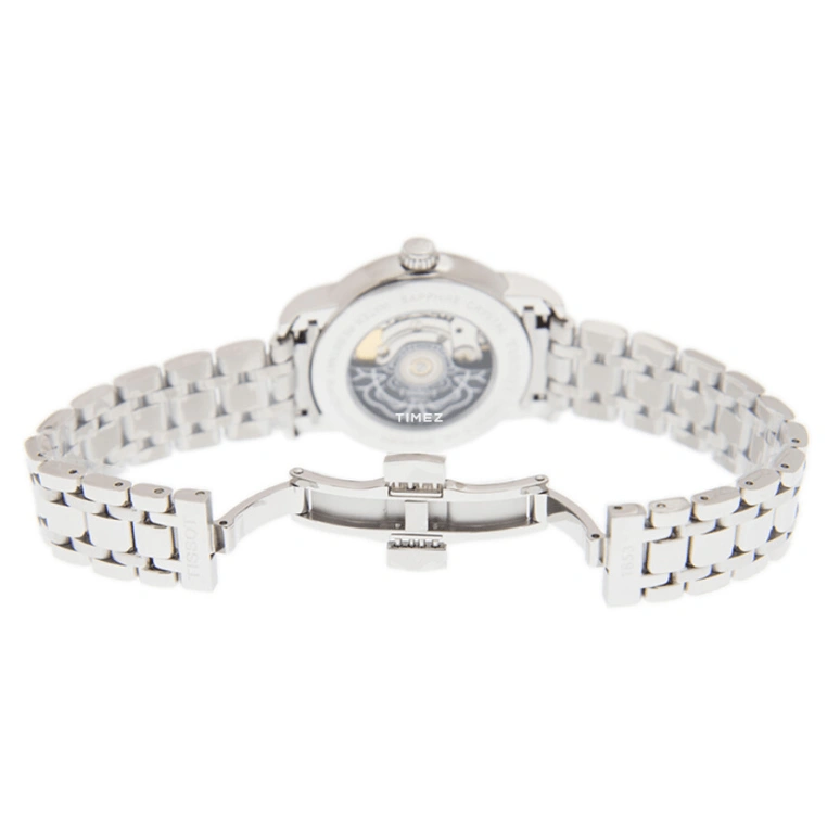 Tissot,T-Lady 35mm,35mm,Stainless Steel,White,Automatic,80hours,Sapphire,T0502071111705