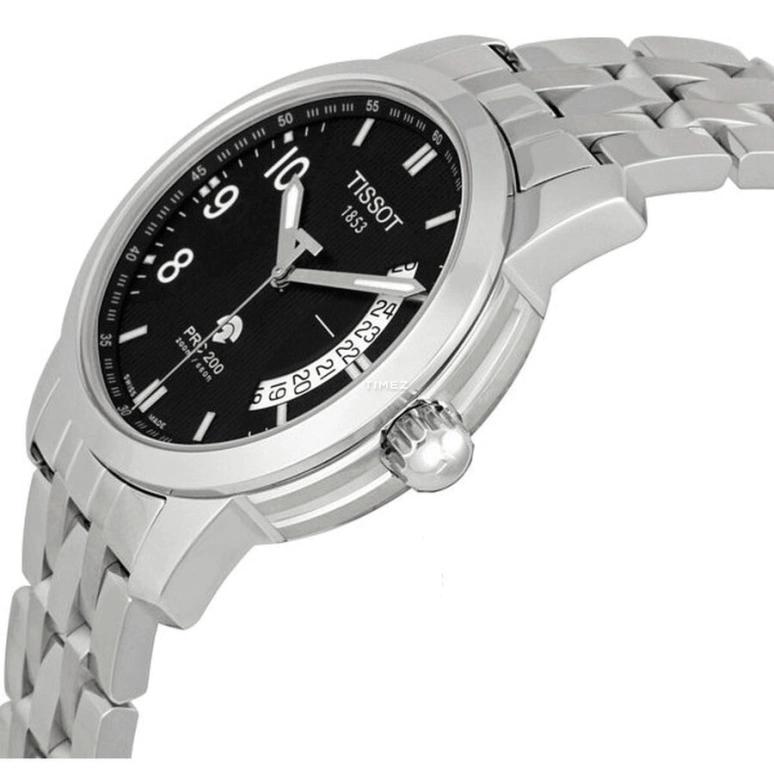 Tissot,PRC 200 38.60mm,38.60mm,Stainless Steel,Black,Quartz,Day,Sapphire,Crystal Glass,T014,T014.421.11.057.00