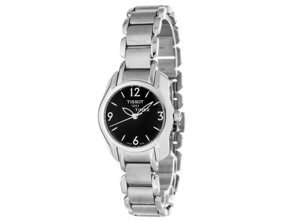 Tissot,T-Wave 28.20mm,28.20mm,Stainless Steel,Black,Quartz,26280hours,Sapphire,T023,T023.210.11.057.00