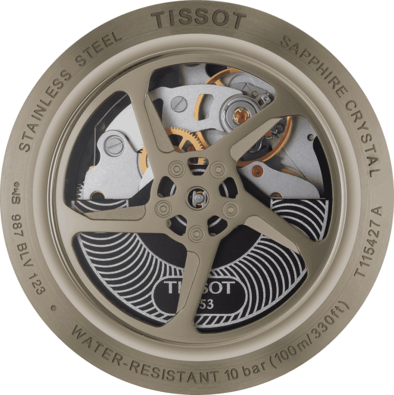 Tissot,T-Race 48.80mm,48.80mm,Stainless Steel,khaki,Automatic,Chronograph,Date,Anti-magnetic,T115,T115.427.37.091.00