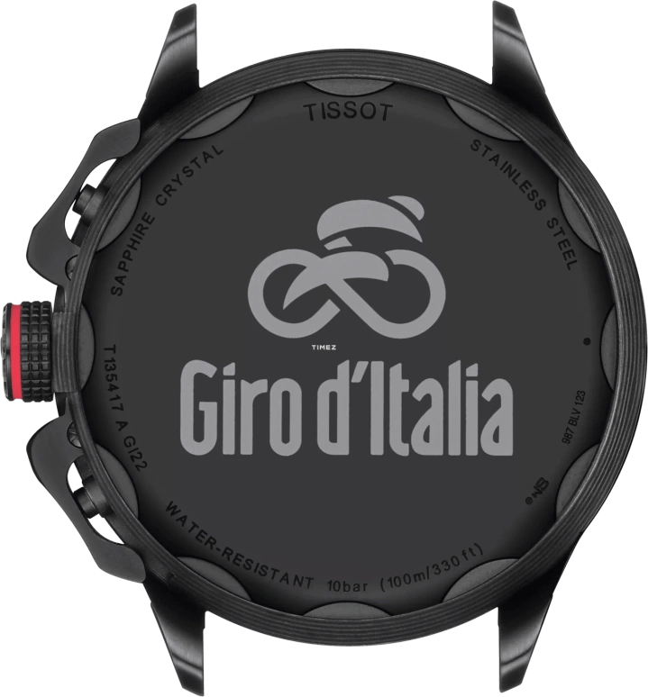 Tissot,T-Race 45mm,45mm,Stainless Steel,Carbon,Black,Quartz,Chronograph,Day,T135,T135.417.37.051.01