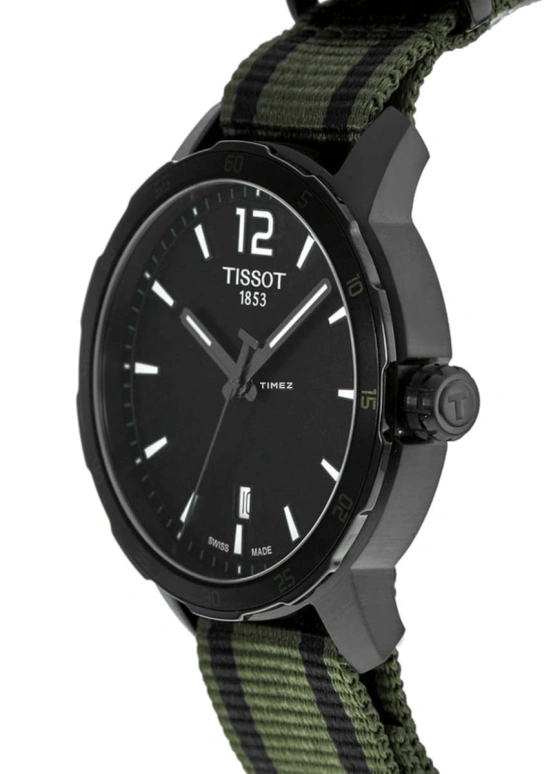 Tissot,T-Sport 40mm,40mm,Stainless Steel,Black,Quartz,Day,26280hours,T095,T095.410.37.057.00
