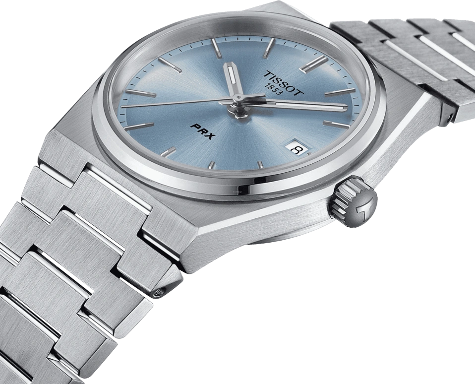 Tissot,PRX 35mm,35mm,Stainless Steel,Blue,Quartz,Date,Sapphire,T137,T137.210.11.351.00
