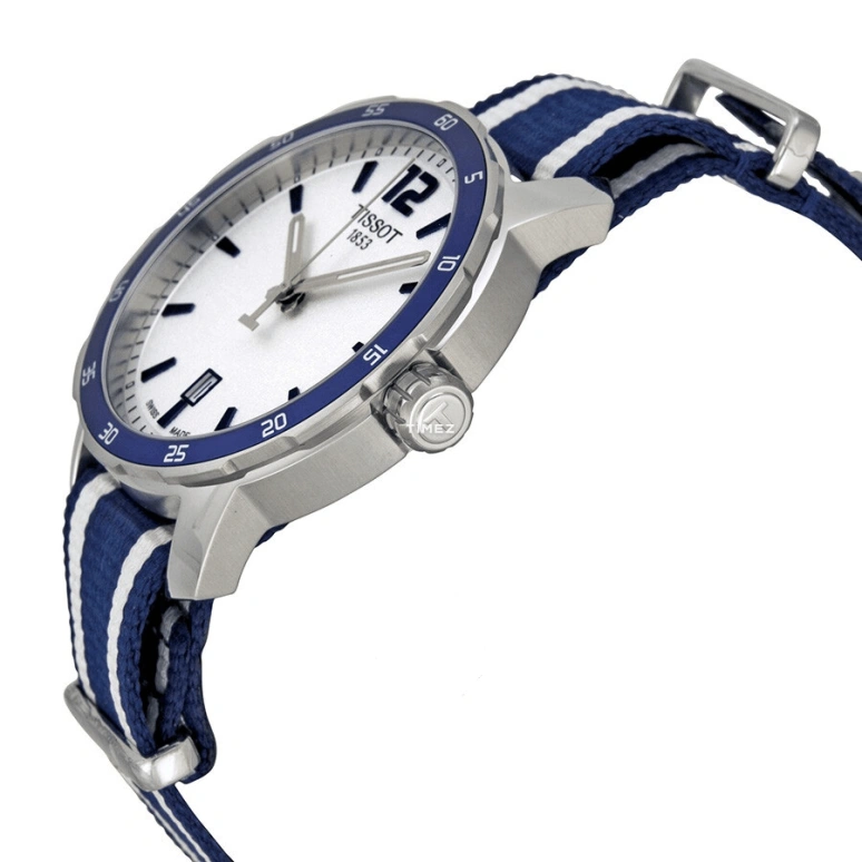 Tissot,Quickster 40mm,40mm,Stainless Steel,Silver White,Quartz,Day,26280hours,T095,T095.410.17.037.01