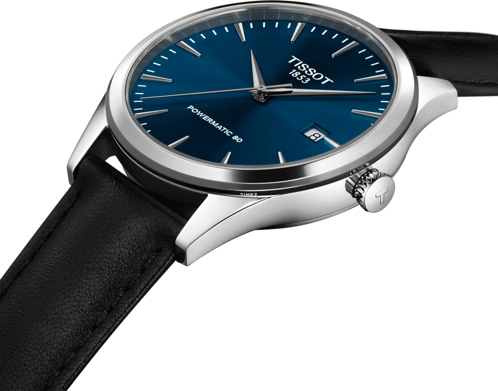 Tissot,Dream 40mm,40mm,Stainless Steel,Blue,Automatic,Day,Sapphire,Crystal Glass,T158,T158.407.16.041.00
