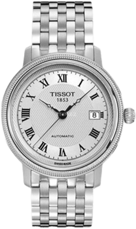Tissot,Bridgeport 40mm,40mm,Stainless Steel,Silver,White,Automatic,Day,42hours,T045,T045.407.11.033.00
