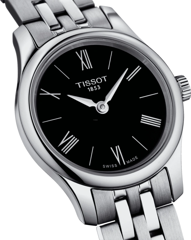 Tissot,Tradition 25mm,25mm,Stainless Steel,Black,Quartz,26280hours,Sapphire,T063,T063.009.11.058.00