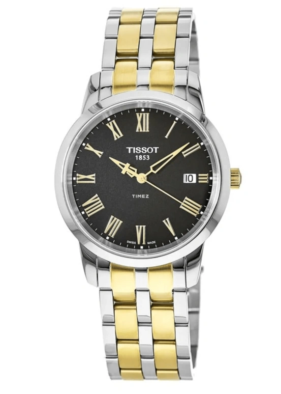Tissot,Dream 38mm,38mm,Stainless Steel,Black,Quartz,Day,26280hours,T033,T033.410.22.053.01