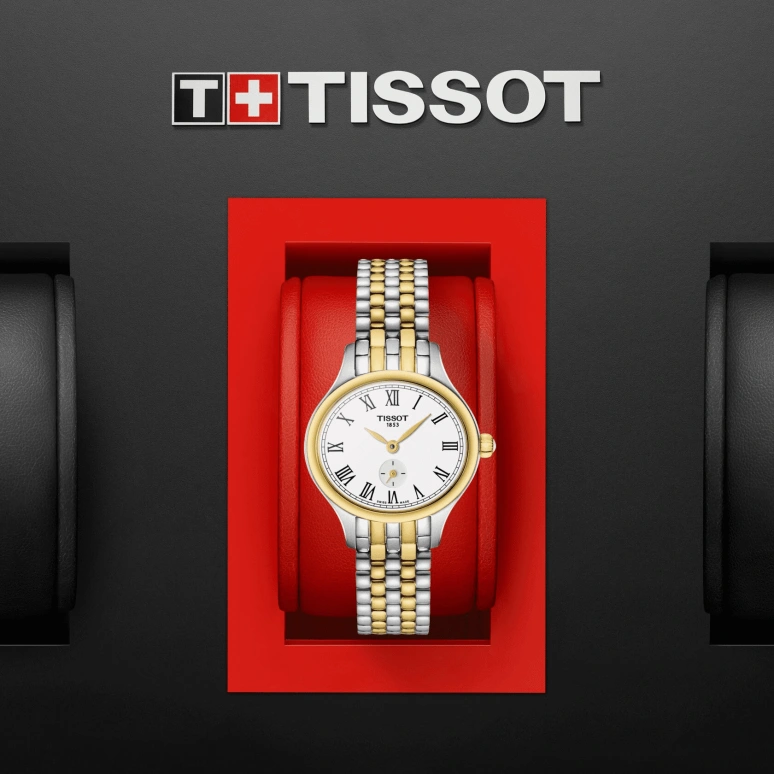 Tissot,T-Gold 27.20x24.40mm,27.20x24.40mm,Stainless Steel,White,Quartz,26280hours,Sapphire,T103,T103.110.22.033.00