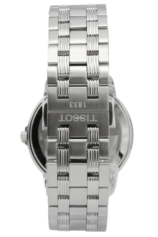 Tissot,T-Classic 39.70mm,39.70mm,Stainless Steel,Black,Automatic,Day,42hours,T0654071105100