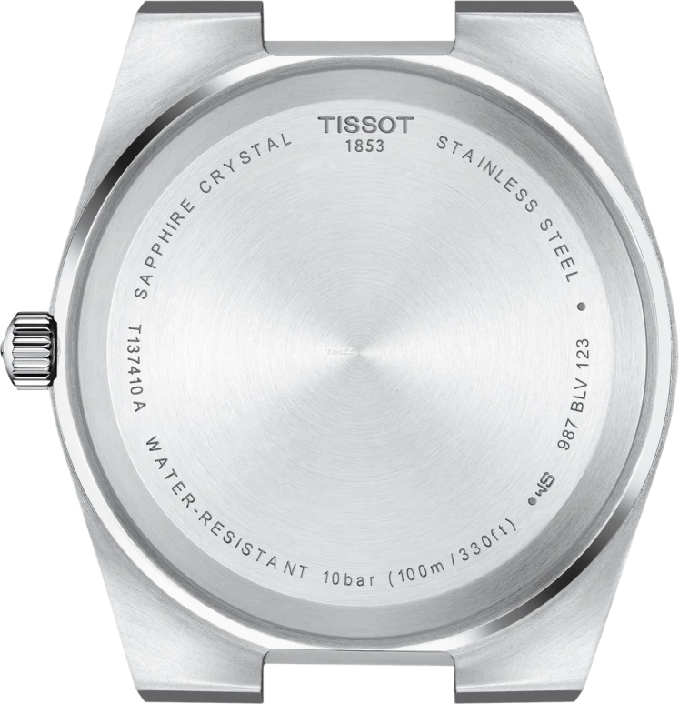 Tissot,PRX 39.50x40mm,39.50x40mm,Stainless Steel,Red,Quartz,Day,Sapphire,Crystal Glass,T137,T137.410.11.421.00