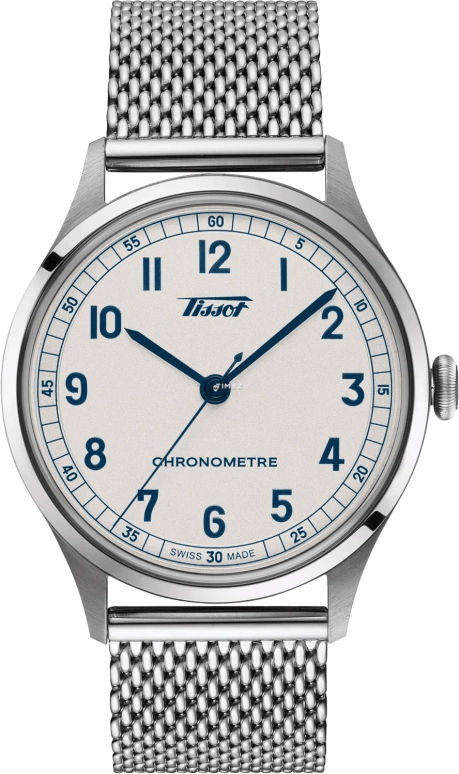 Tissot,T-Classic 39mm,39mm,Stainless Steel,Cream,Automatic,42hours,Sapphire,Crystal Glass,T142,T142.464.16.032.00