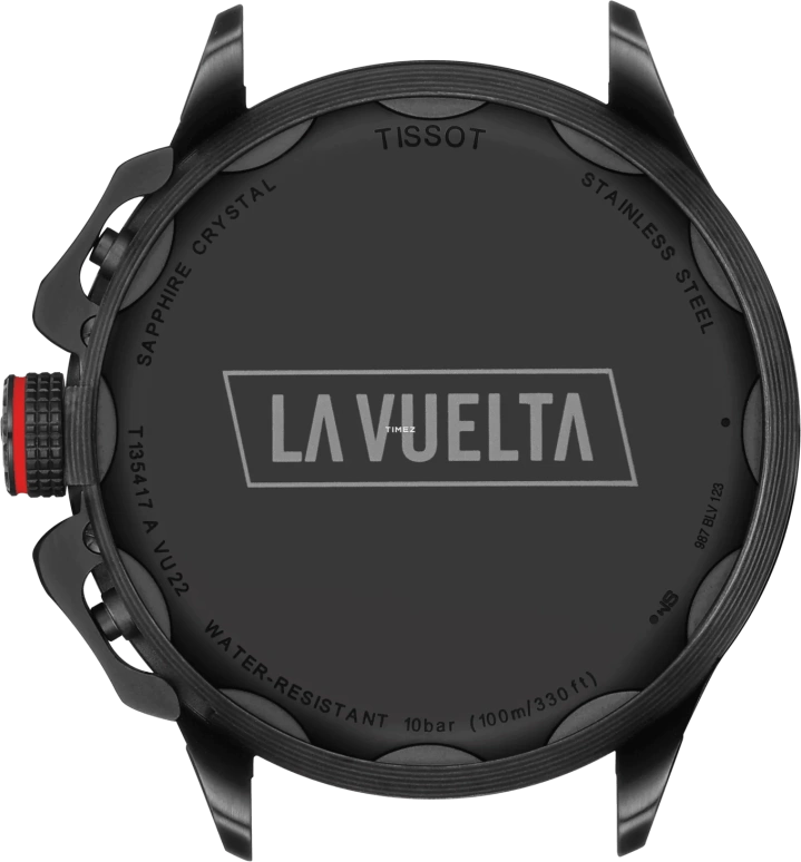 Tissot,T-Race 45mm,45mm,Stainless Steel,Black,Quartz,Chronograph,Day,T135,T135.417.37.051.04