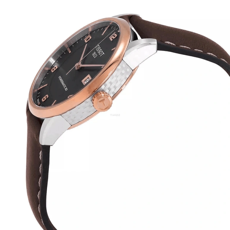 Tissot,Other 41mm,41mm,Stainless Steel,Black,Automatic,Day,80hours,T086,T086.407.26.067.00