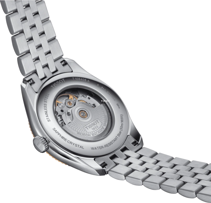 Tissot,Ballade 41x39mm,41x39mm,Stainless Steel,Silver,Automatic,Day,In-house Caliber,T108,T108.408.22.278.00