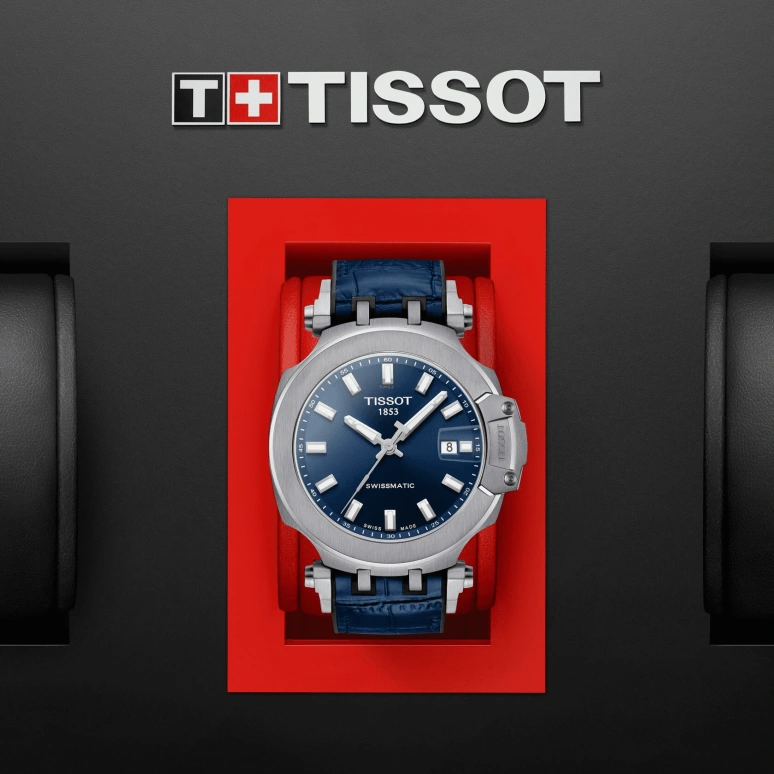 Tissot,T-Race 45mm,45mm,Stainless Steel,Blue,Automatic,Date,72hours,T115,T115.407.17.041.00