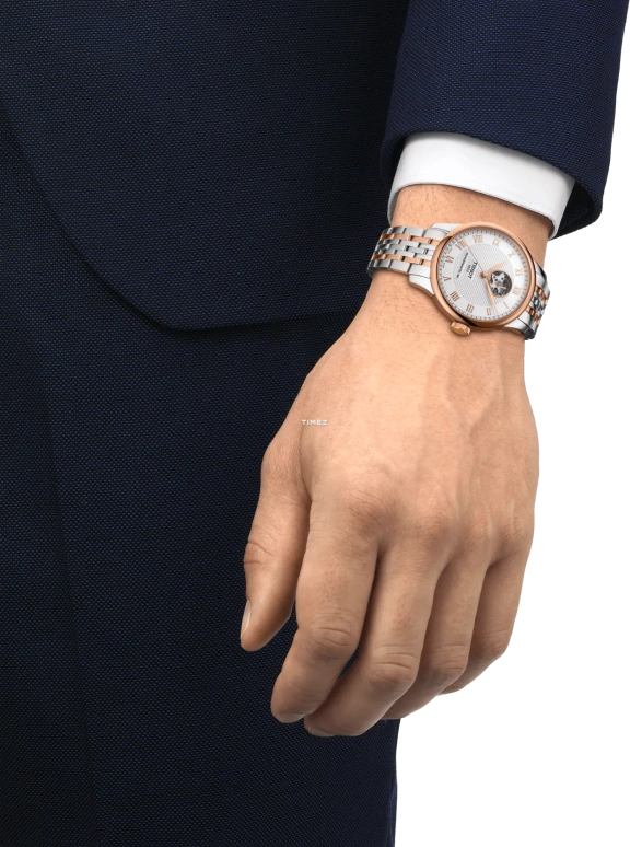 Tissot,Le Locle 39.30mm,39.30mm,Stainless Steel,Silver,Automatic,In-house Caliber,Sapphire,T006,T006.407.22.033.02