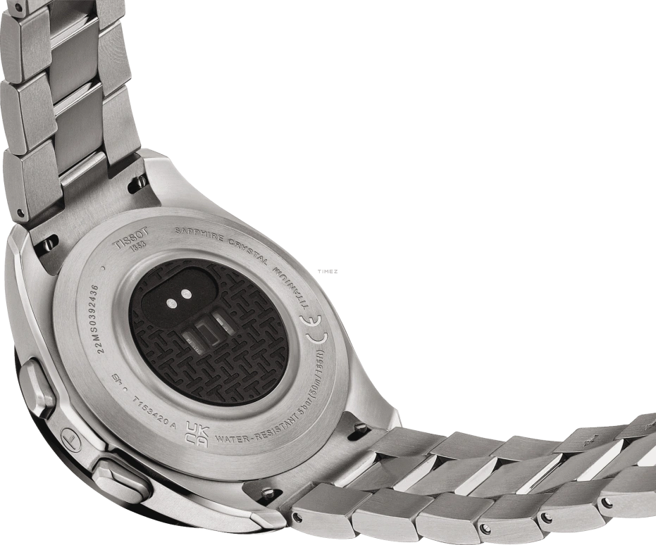 Tissot,Touch 43mm,43mm,Titanium,Black,Quartz,Smartwatch,In-house Caliber,T153,T153.420.44.051.00