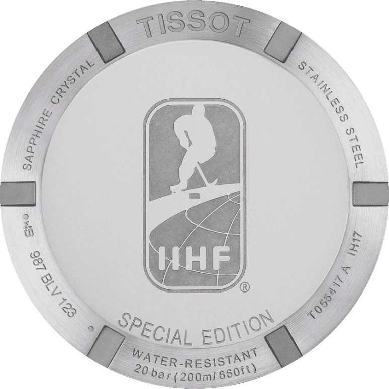 Tissot,T-Sport 41mm,41mm,Stainless Steel,White,Quartz,26280hours,Sapphire,Crystal Glass,T055,T055.417.17.017.02