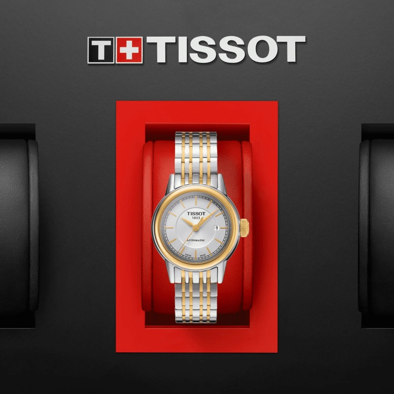 Tissot,Carson 29.50mm,29.50mm,Stainless Steel,Silver,Automatic,Date,38hours,T085,T085.207.22.011.00