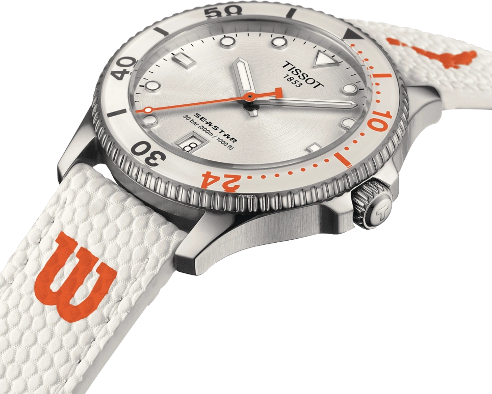 Tissot,Seastar 40mm,40mm,Stainless Steel,Silver,Automatic,Day,80hours,T120,T120.410.17.011.00