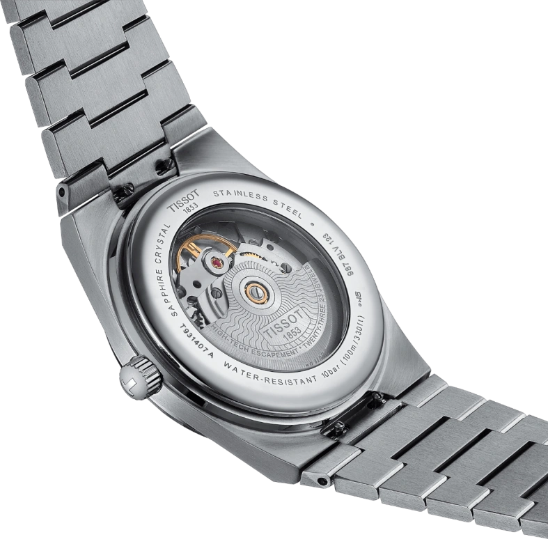Tissot,PRX 40mm,40mm,Rose Gold,Stainless Steel,Brown,Automatic,Day,80hours,T931,T931.407.41.291.00