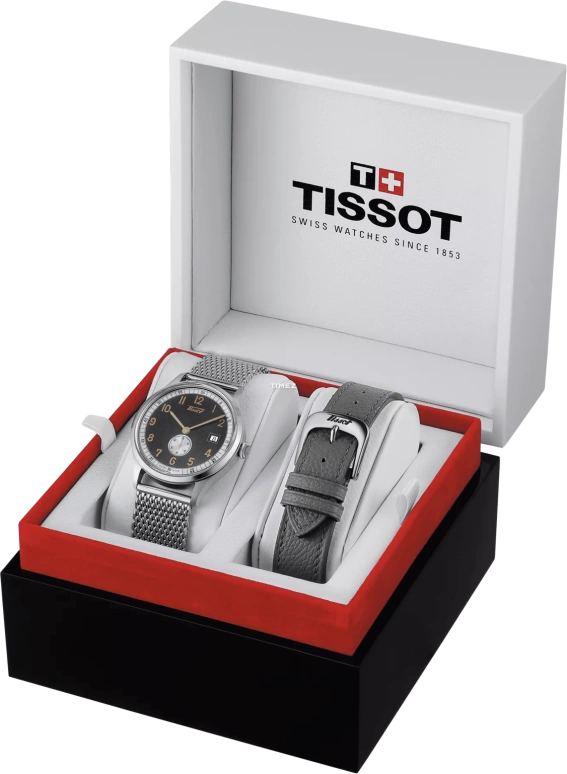 Tissot,Heritage 39mm,39mm,Stainless Steel,Black,Automatic,Day,Sapphire,Crystal Glass,T142,T142.428.11.082.00