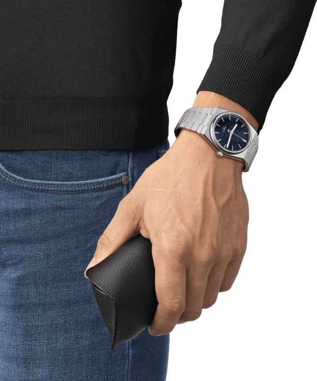 Tissot,PRX 40x39.50mm,40x39.50mm,Stainless Steel,Blue,Automatic,Sapphire,Crystal Glass,Tonneau,T137,T137.407.11.041.02